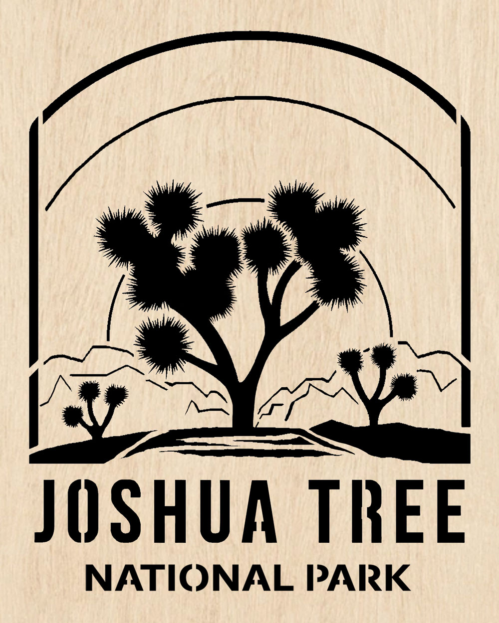 Joshua Tree Wood Art